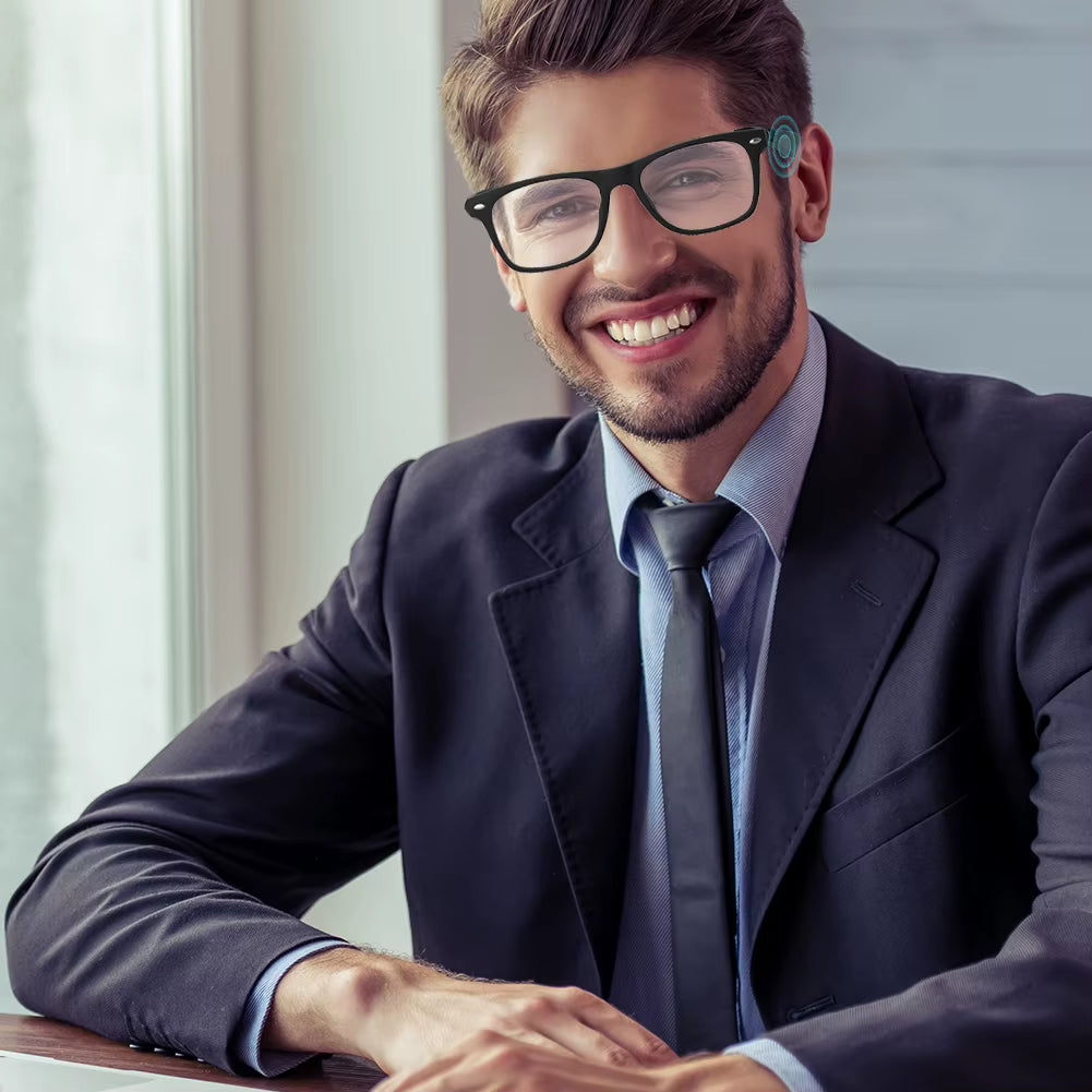 AI Intelligent Translation Glasses Smart Glasses Bluetooth-Compatible Earphone Glasses Support above 130 Languages for Men Women