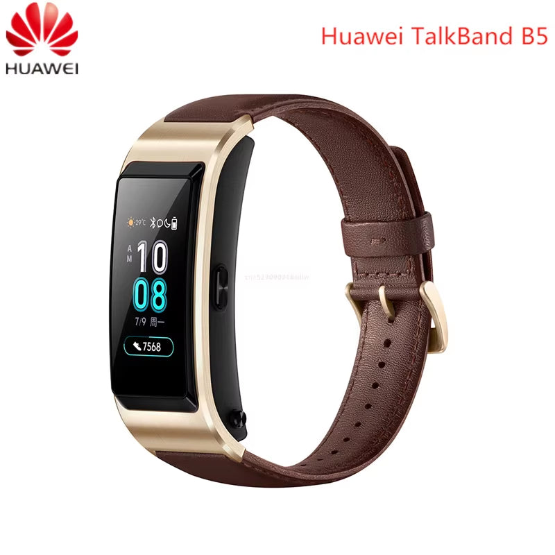 95% New  Talkband B5 Talk Band Bluetooth Smart Bracelet Wearable Sports Wristbands Touch AMOLED Screen Call Earphone Bands
