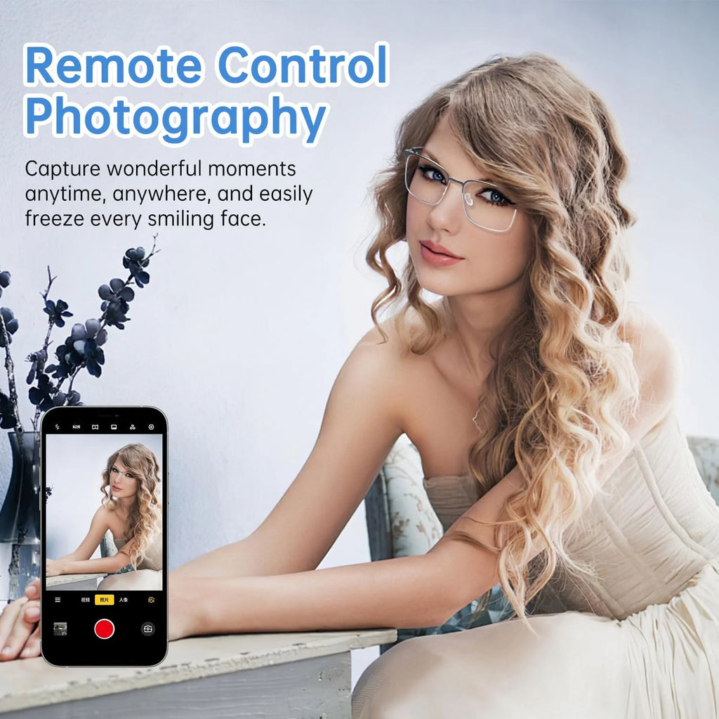 Smart Glasses with AI Translation, Bluetooth Audio Sunglasses with Photochromic Lenses, Voice Assistant, Real-Time Translation, Supports 144+ Languages, Great for Business, Travel Silver