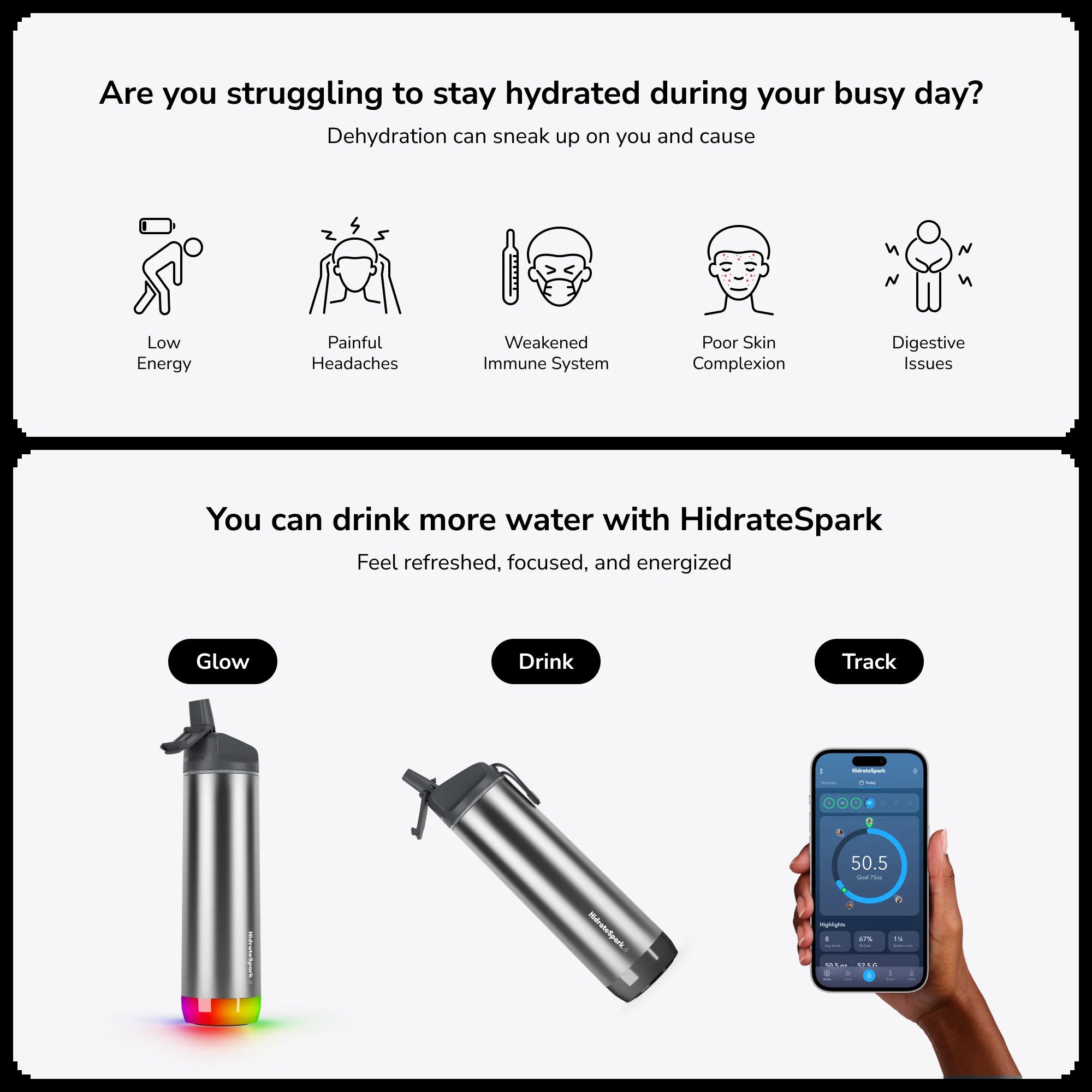 21 Oz Hidratespark PRO