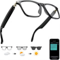 AI Translation Smart Glasses with Photochromic Lenses, Support 160+ Languages Real-Time Translation
